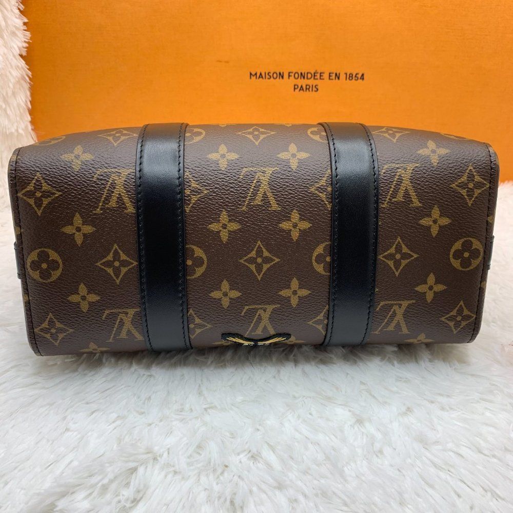 Louis Vuitton City Keepall Leather checkered bag Virgil Abloh Zoom with Friends - Picture 7 of 13
